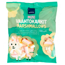 Маршмеллоу мини Rainbow Mini Vaahtokarkit Marshmallows 100г