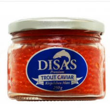 Икра радужного лосося Disas Trout Caviar 250 г премиум