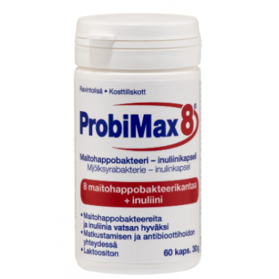 Молочнокислые бактерии ProbiMax 8 60шт