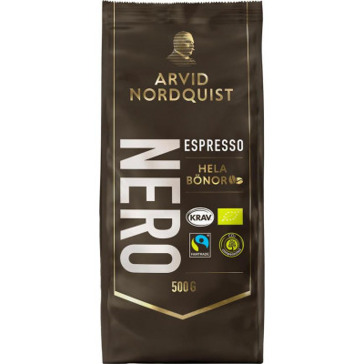 Кофев зернах для эспрессо Arvid Nordquist Classic Nero Espresso 500г