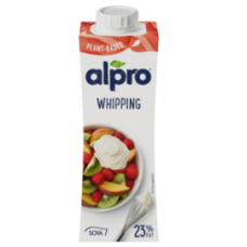 Соевые взбитые сливки Alpro Whipping 250мл 23%