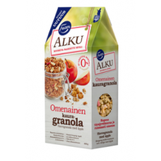 Мюсли Fazer Alku Omenainen kauragranola 400г яблоко мед