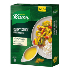 Ингредиенты для приготовления соуса карри Knorr 3 x 20 г