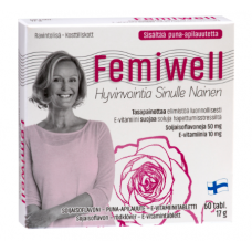 Препарат для женщин Femiwell soy isoflavone 60шт