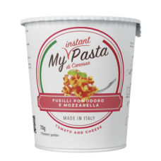 Лапша быстрого пиготовления My Instant Pasta Fusilli al Pomodoro e Mozzarella 70 г