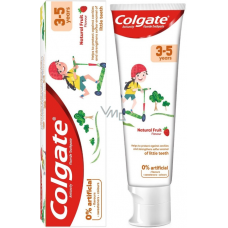 Зубная паста для детей Colgate Kids Natural Fruit 50мл от 3-5 лет 