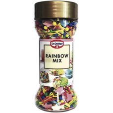 Кондитерская присыпка декоративные бусинки Dr. Oetker Rainbow mix 50 г 