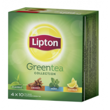 Набор зеленого чая Lipton Green Tea Collection 40 шт