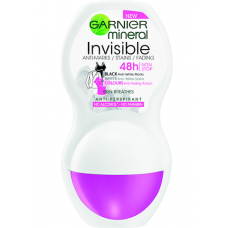 Дезодорант Garnier Mineral Woman Invisible Black, White & Colors 50мл