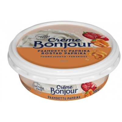 Сыр без лактозы Creme Bonjour paahdettu paprika 200г паприка