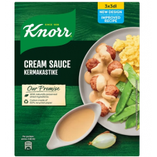 Сливочный соус Knorr Cream Sauce Kermakastike 3x24г