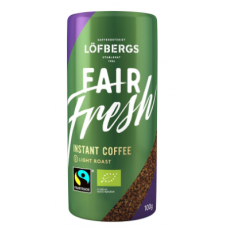 Растворимый кофе Lofbergs Fair Fresh Fairtrade Organic 100 г