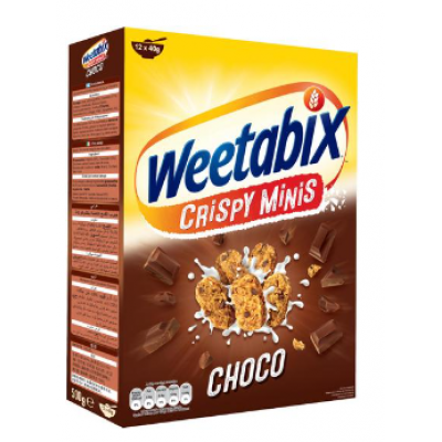 Сухой завтрак Weetabix Minis 500г с шоколадом