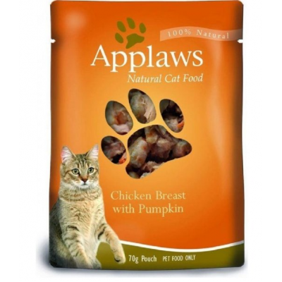 Влажный корм для кошек Applaws Natural Cat Food Chicken Breast 70г Куриная грудка с тыквой