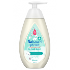 Детский гель для душа Natusan от Johnson's Cotton Touch Wash 300 мл