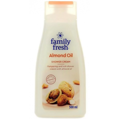 Гель для душа Family Fresh Almond Oil 500мл с миндальным маслом