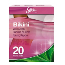 Полоски холодного воска для интимной зоны Silkia Bikini 20 шт