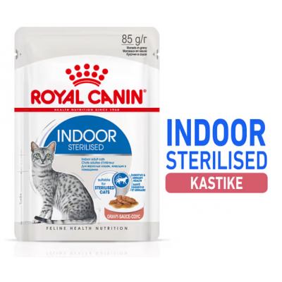 Влажный корм для кошек Royal Canin Indoor Gravy 85 г