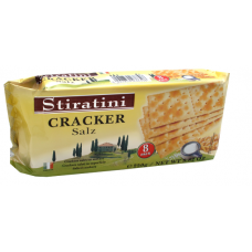 Крекеры Stiratini Crackers Salz 250г с солью в мягкой упаковке