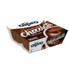 Соевый шоколадный пудинг Alpro Dark Chocolate 4x125г