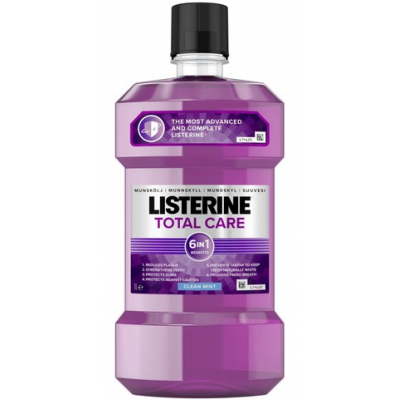 Ополаскиватель для полости рта Listerine Total Care от зубного камня 1000 мл