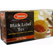 Чай чёрный цейлонский Victorian BLACK LABEL 20шт