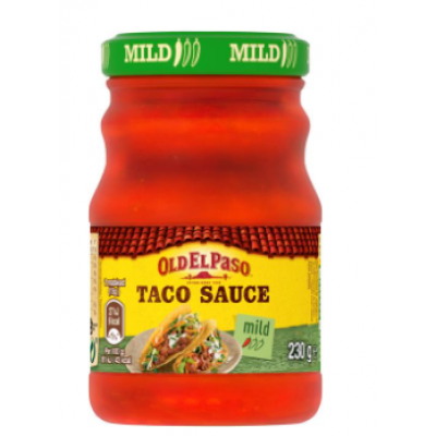 Мягкий соус тако Old El Paso Mild Taco Sauce 230г