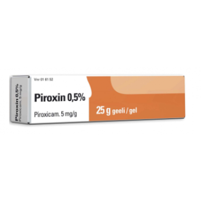 Гель для лечения ревматизма и ревматических симптомов PIROXIN GEELI 0,5% 25г