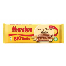 Шоколад плиточный Marabou Big Taste Nutty Choco Wafer 270г