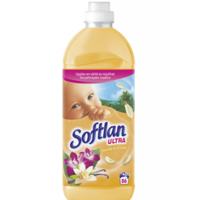 Кондиционер для белья Softlan Vanilla&Orchid 1000 мл ваниль орхидея