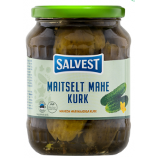 Огурцы в мягком маринаде SALVEST Maitselt mahe kurk 675/360г