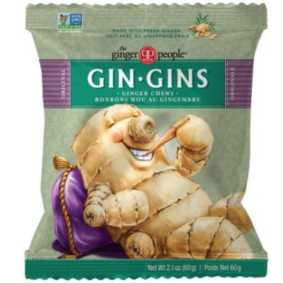 Жевательные конфеты с имбирем Ginger People Gin Gins 60г