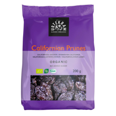 Калифорнийские сливы Urtekram Organic California Plum 200г