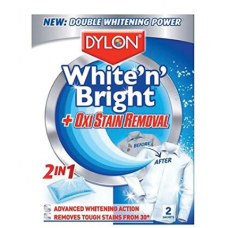 Ультра отбеливатель и пятновыводитель DYLON 2in1 Ultra Whitener&OXI Stain Remover 2шт