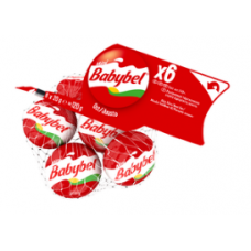 Сыр сливочный Mini Babybel 120г в сеточке без лактозы