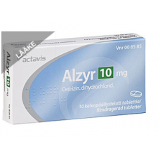 Противоаллергический препарат ALZYR 10 MG 10 таб