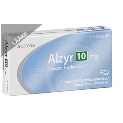 Противоаллергический препарат ALZYR 10 MG 10 таб