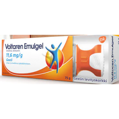 Лечебный гель при боли в мышцах и суставах VOLTAREN EMULGEL 75г