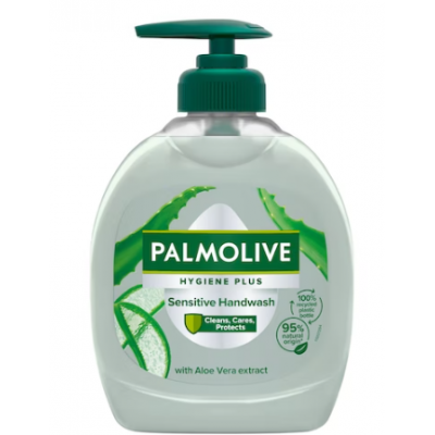 Жидкое мыло Palmolive Hygiene+ Sensitive 300мл с экстрактом алоэ вера 