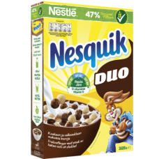 Готовый завтрак Nestle Nesquik Duo 325г с белым шоколадом