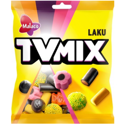 Смесь лакричных конфет Malaco Tv Mix Laku 325г