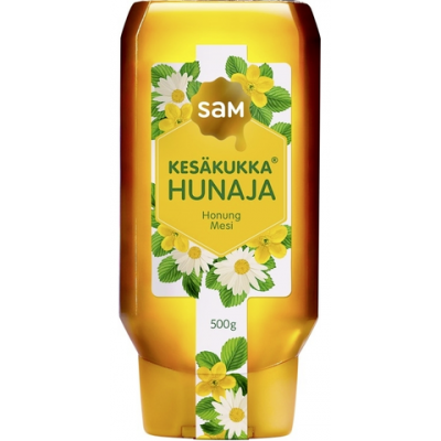 Мед летний цветочный SAM Kesakukka Hunaja 500г