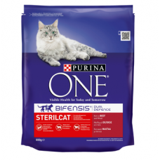 Сухой корм для кошек Purina One 800г говядина и пшеница