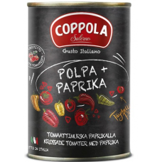 Томатное пюре с перцем Coppola Polpa+Paprika Tomaattimurska Paprikalla 400г