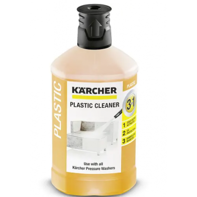  Средство для чистки пластиковых поверхностей 3 в 1Karcher 1л (6 295-884,0)