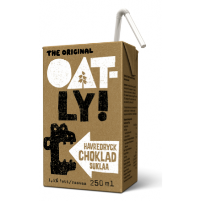 Овсяное молоко Oatly Havre Dryck Suklaa 2,5дл