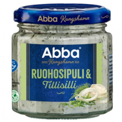 Селедка с зеленым луком и укропом Abba Ruohosipuli- Ja Tillisilli 210г