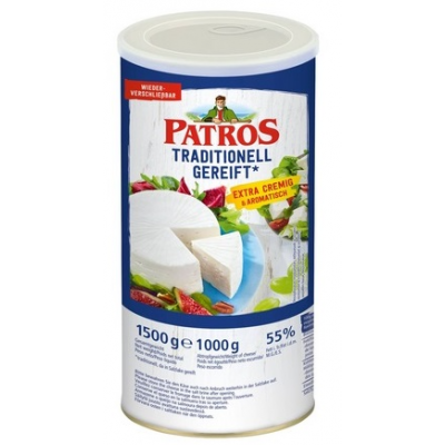 Сыр в рассоле Patros cheese in salt water 1,5кг/1кг 