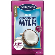 Кокосовое молоко нежирное Santa Maria Milk Light 250мл