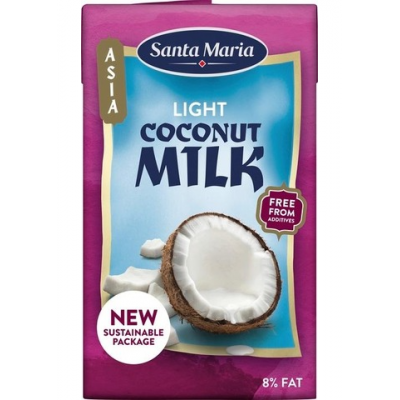 Кокосовое молоко нежирное Santa Maria Milk Light 250мл